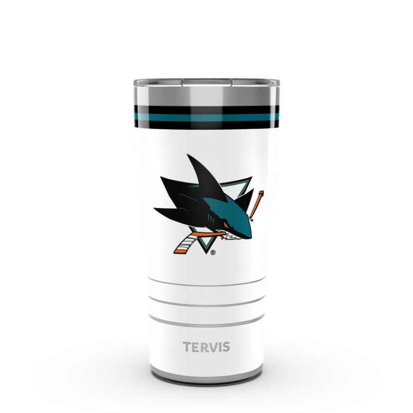 NHL San Jose Sharks 20oz. Arctic Stainless Travel Tumbler