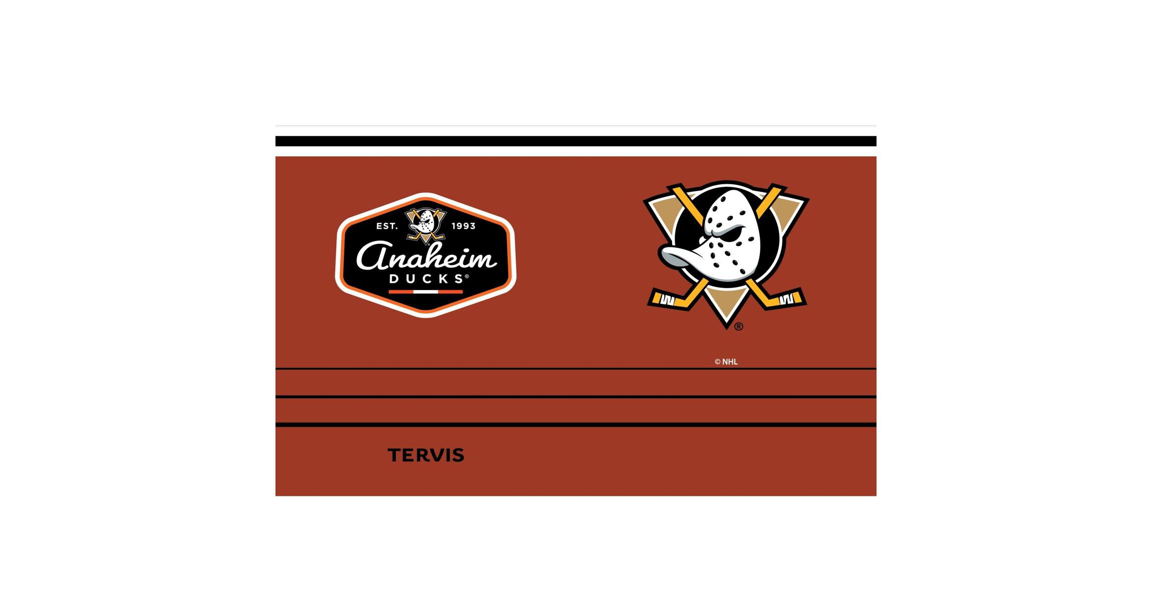 NHL Anaheim Ducks 20oz. Vintage Stainless Travel Tumbler