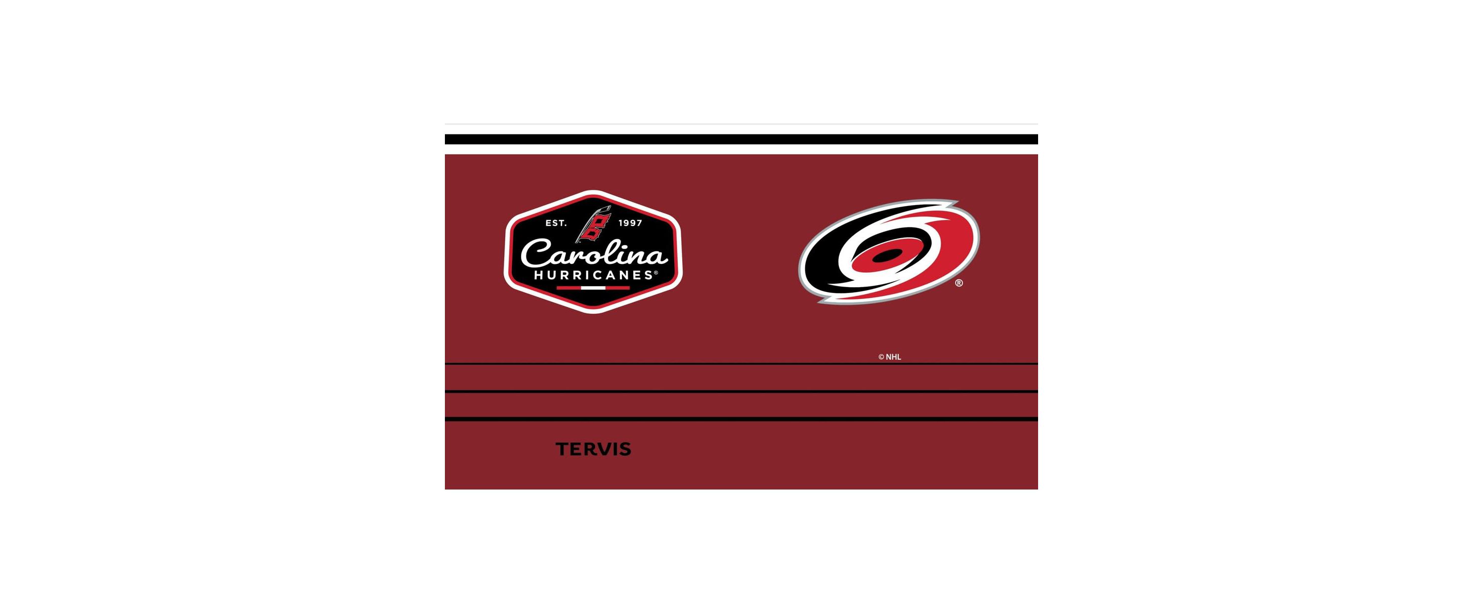 NHL Carolina Hurricanes 20oz. Vintage Stainless Travel Tumbler