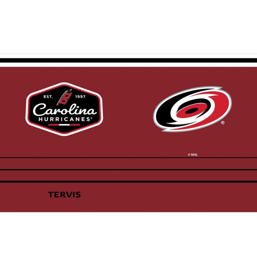 NHL Carolina Hurricanes 20oz. Vintage Stainless Travel Tumbler