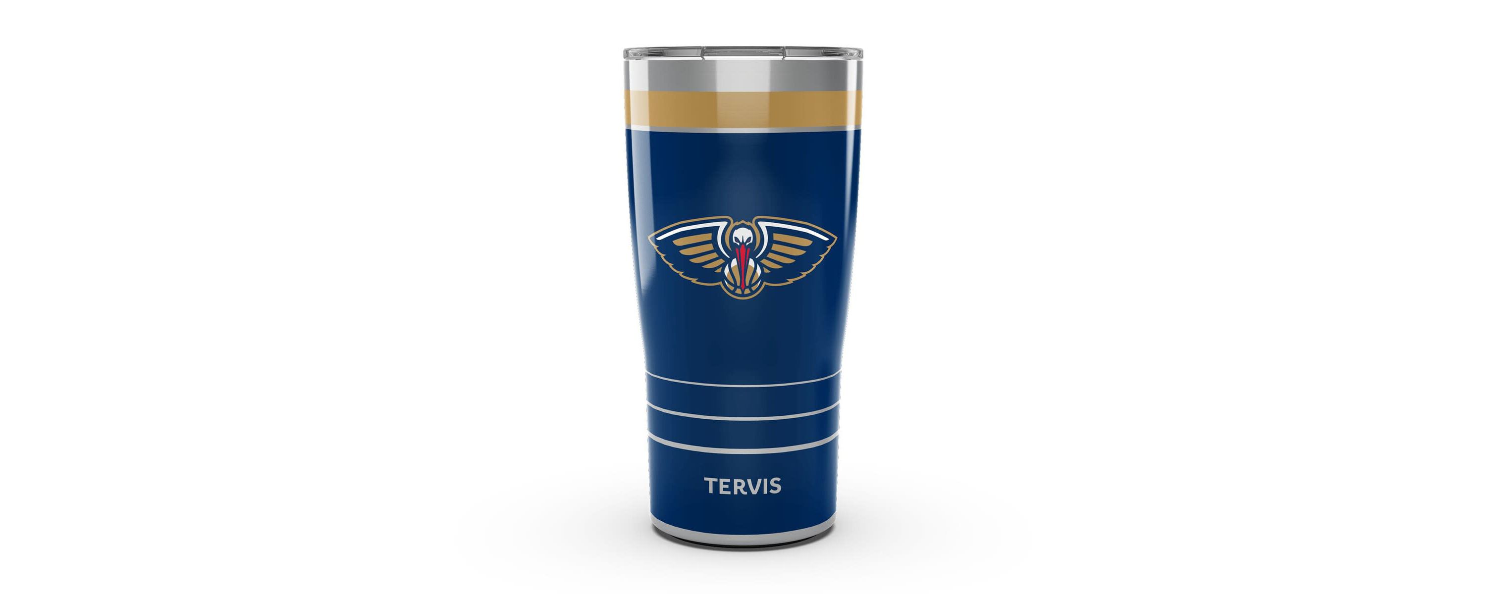 NBA New Orleans Pelicans 20oz. MVP DuraPrint™️ Stainless Travel Tumbler