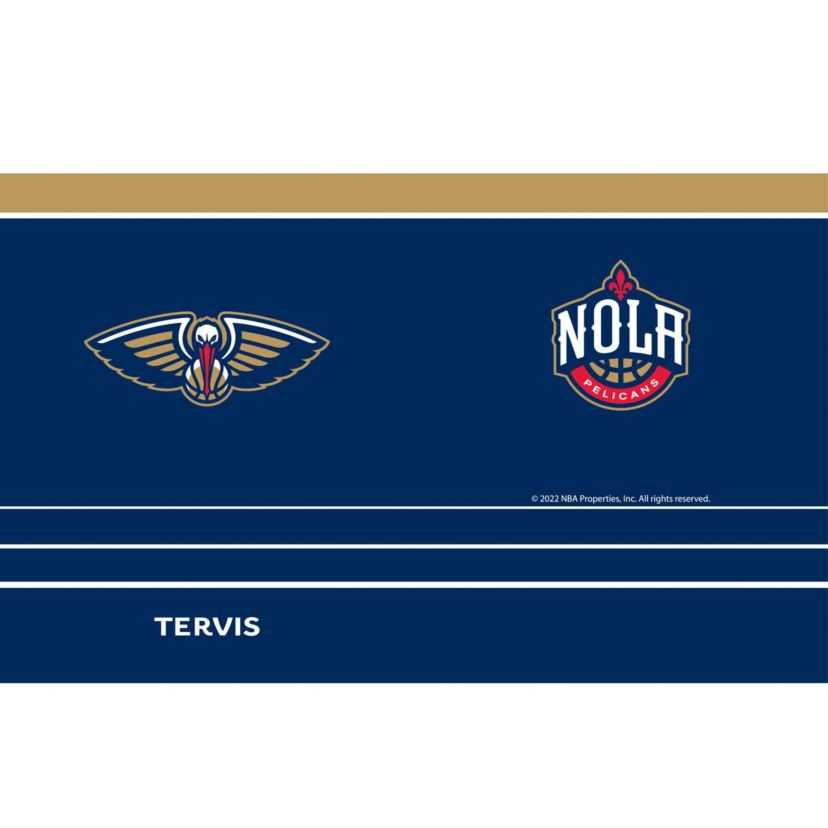 NBA New Orleans Pelicans 20oz. MVP DuraPrint™️ Stainless Travel Tumbler