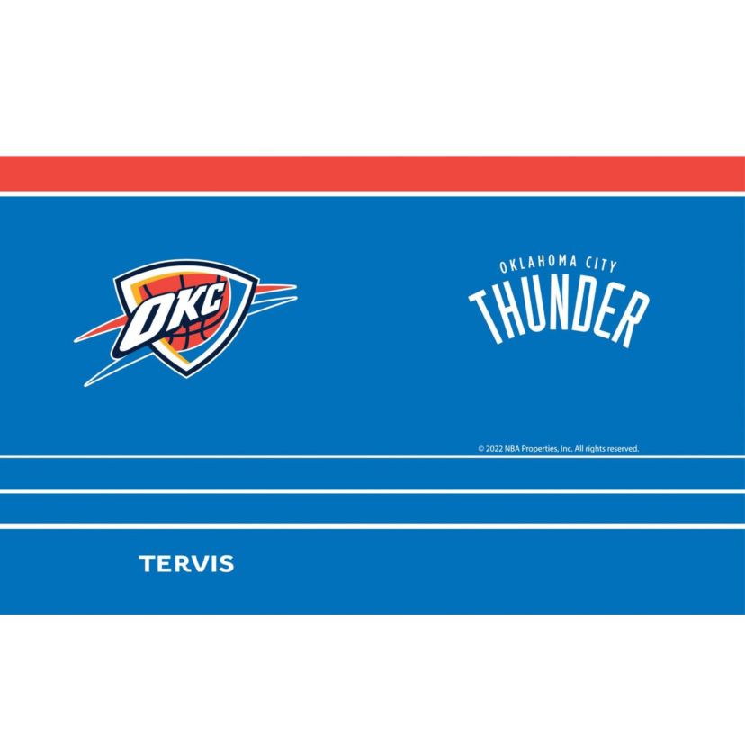 NBA Oklahoma City Thunder 20oz. MVP DuraPrint™️ Stainless Travel Tumbler