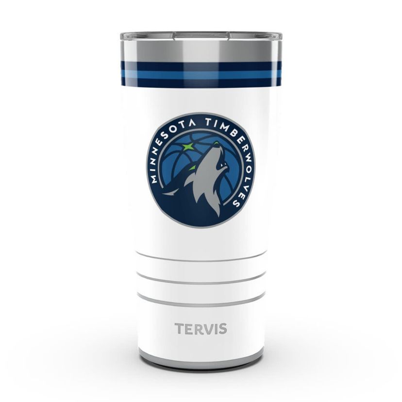 NBA Minnesota Timberwolves 20oz. Arctic DuraPrint™️ Stainless Travel Tumbler
