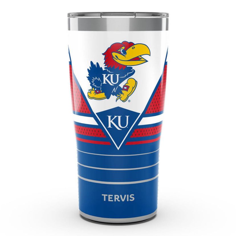 NCAA Kansas Jayhawks 20oz. Win Streak Stainless Tumbler