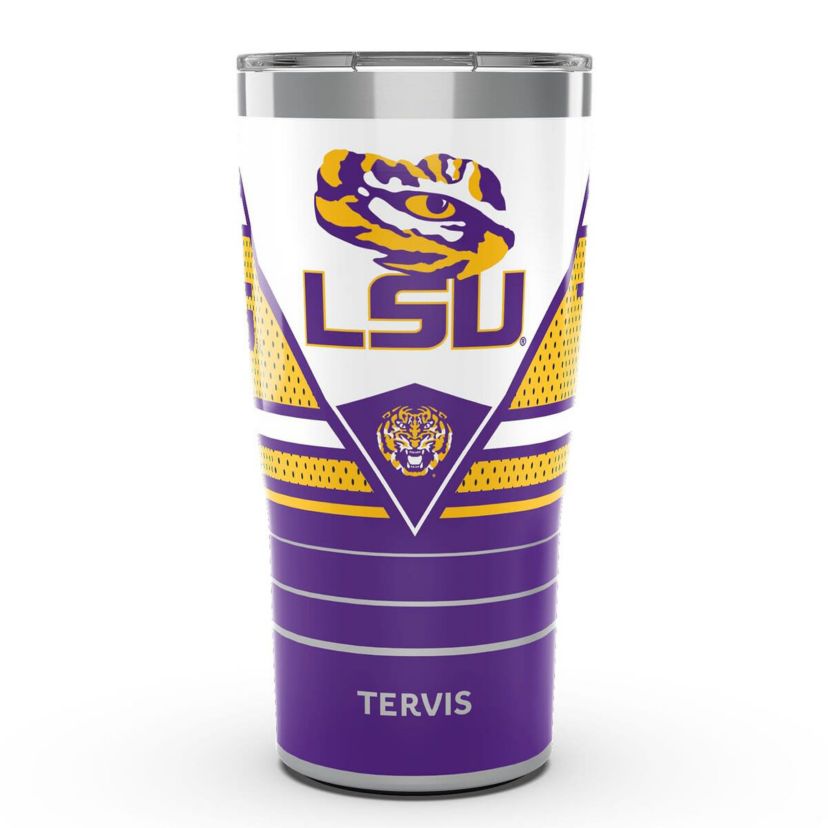 NCAA LSU Tigers 20oz. Win Streak Stainless Tumbler