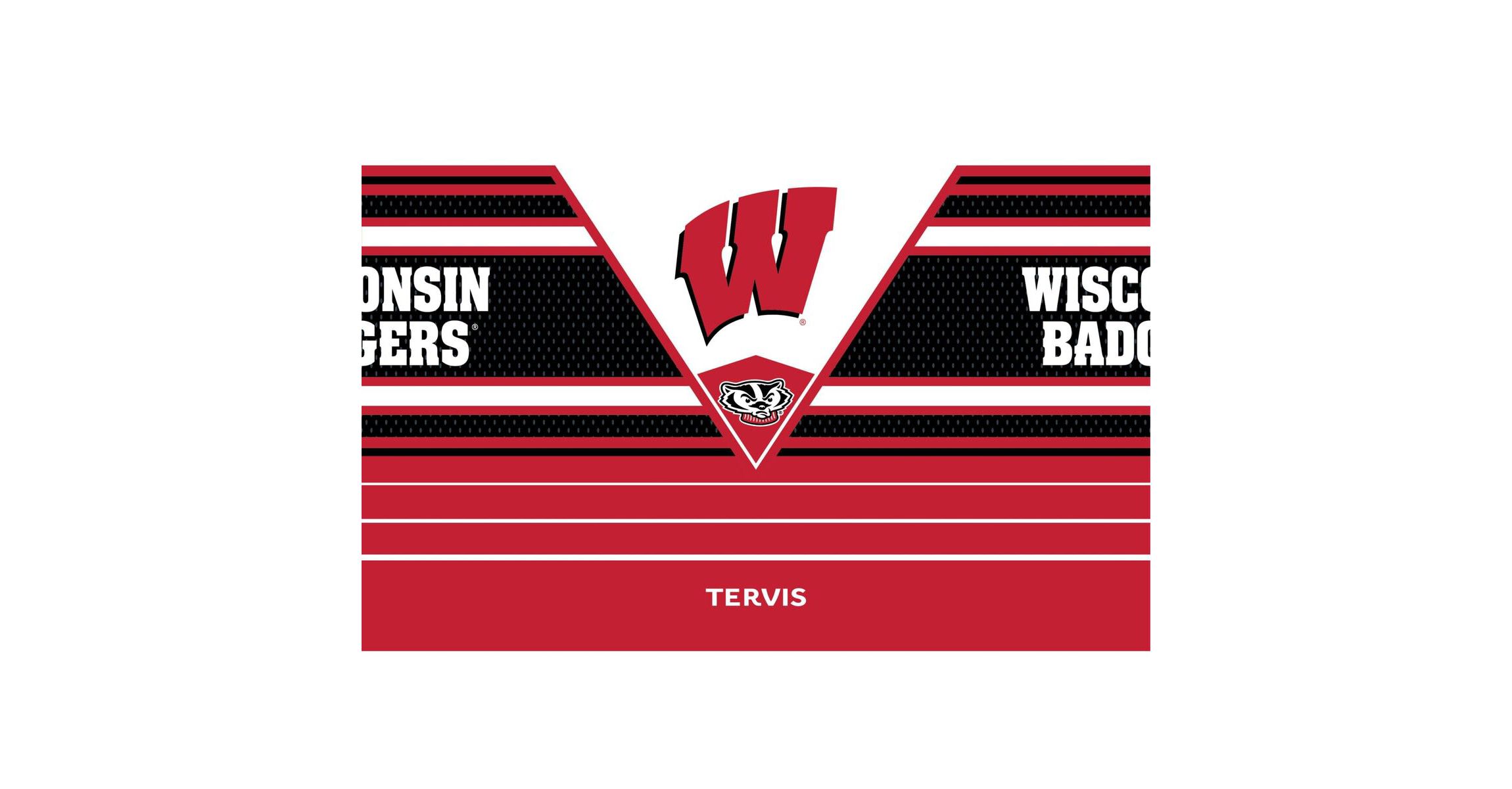NCAA Wisconsin Badgers 20oz. Win Streak Stainless Tumbler
