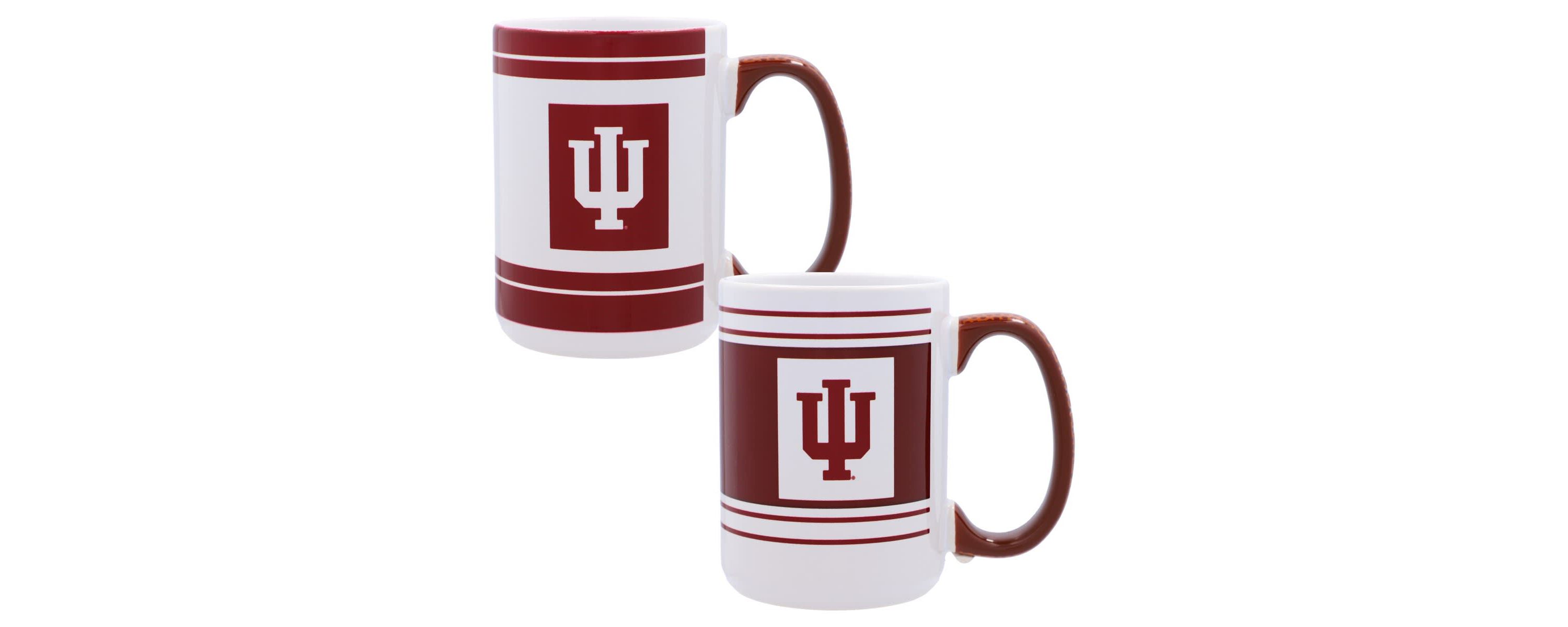 NCAA Indiana Hoosiers 15oz. Home & Away 2-Pack Mug Set