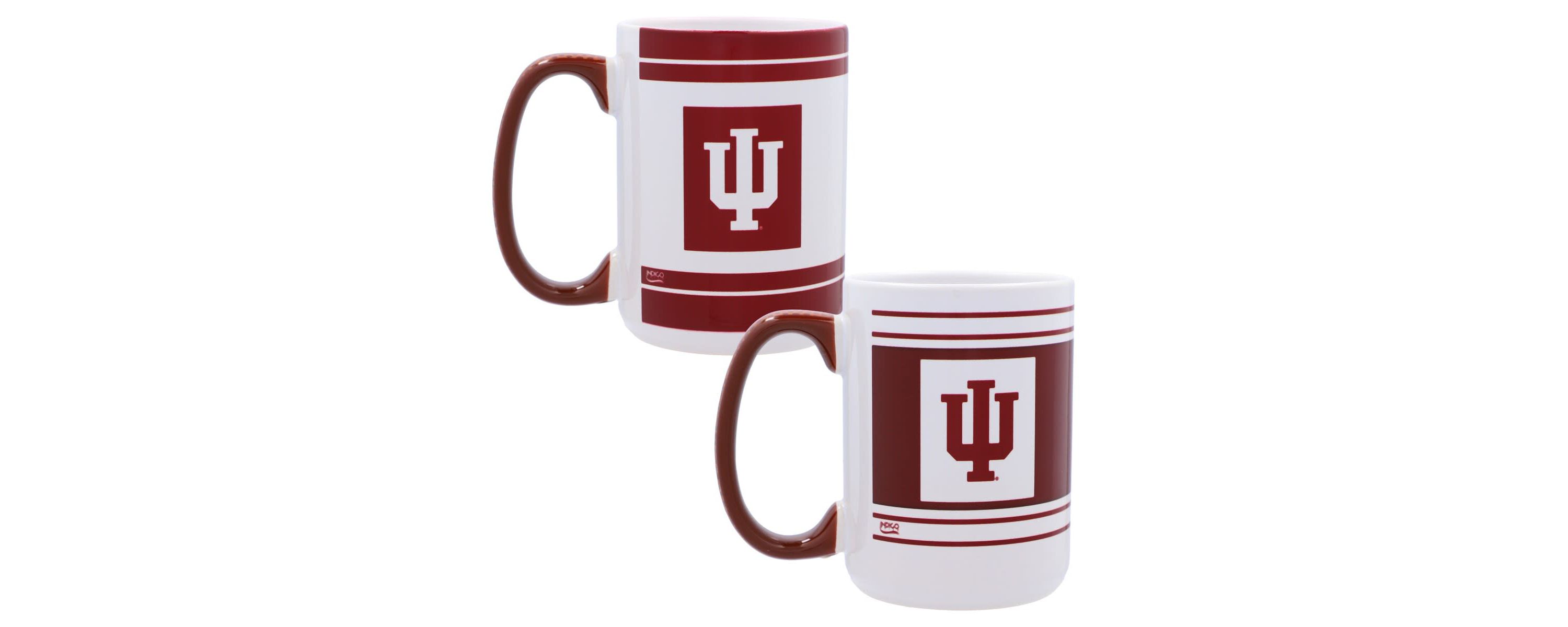 NCAA Indiana Hoosiers 15oz. Home & Away 2-Pack Mug Set
