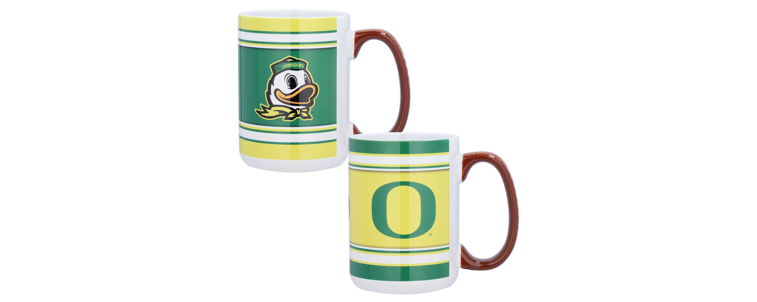 NCAA Oregon Ducks 15oz. Home & Away 2-Pack Mug Set