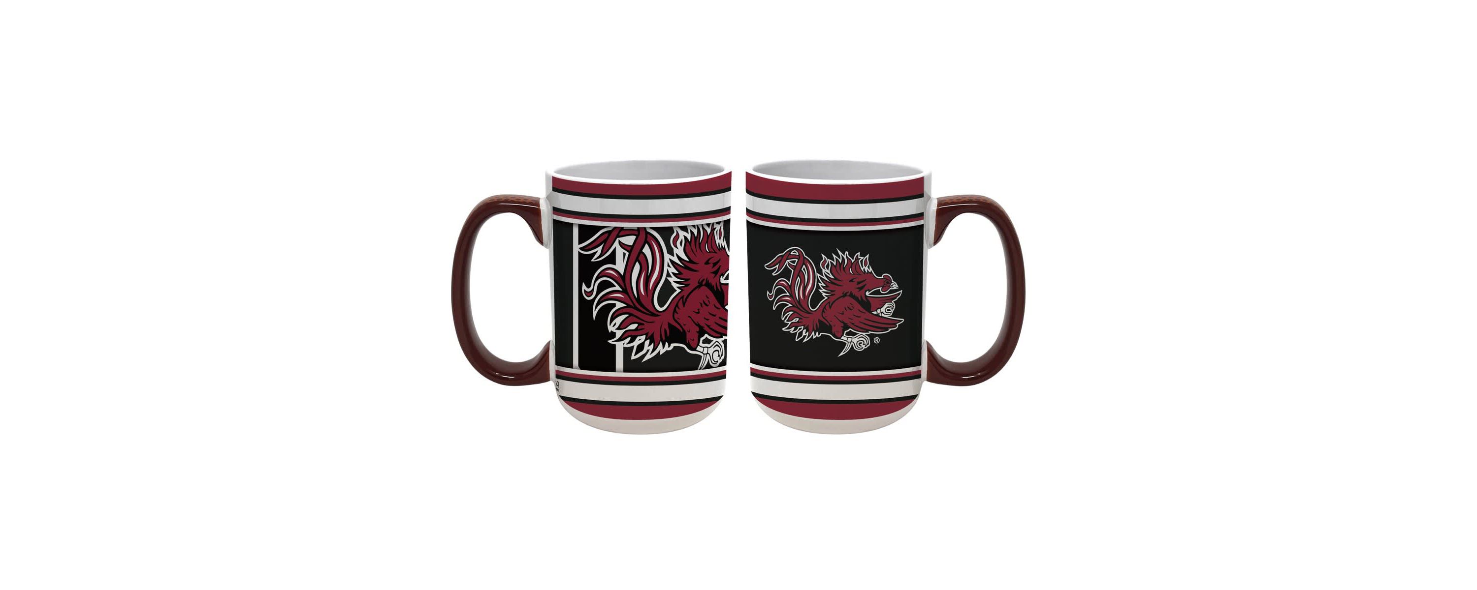 NCAA South Carolina Gamecocks 15oz. Home & Away 2-Pack Mug Set