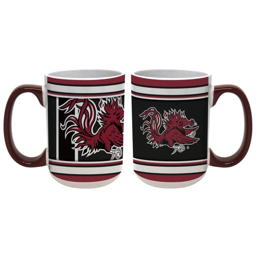 NCAA South Carolina Gamecocks 15oz. Home & Away 2-Pack Mug Set