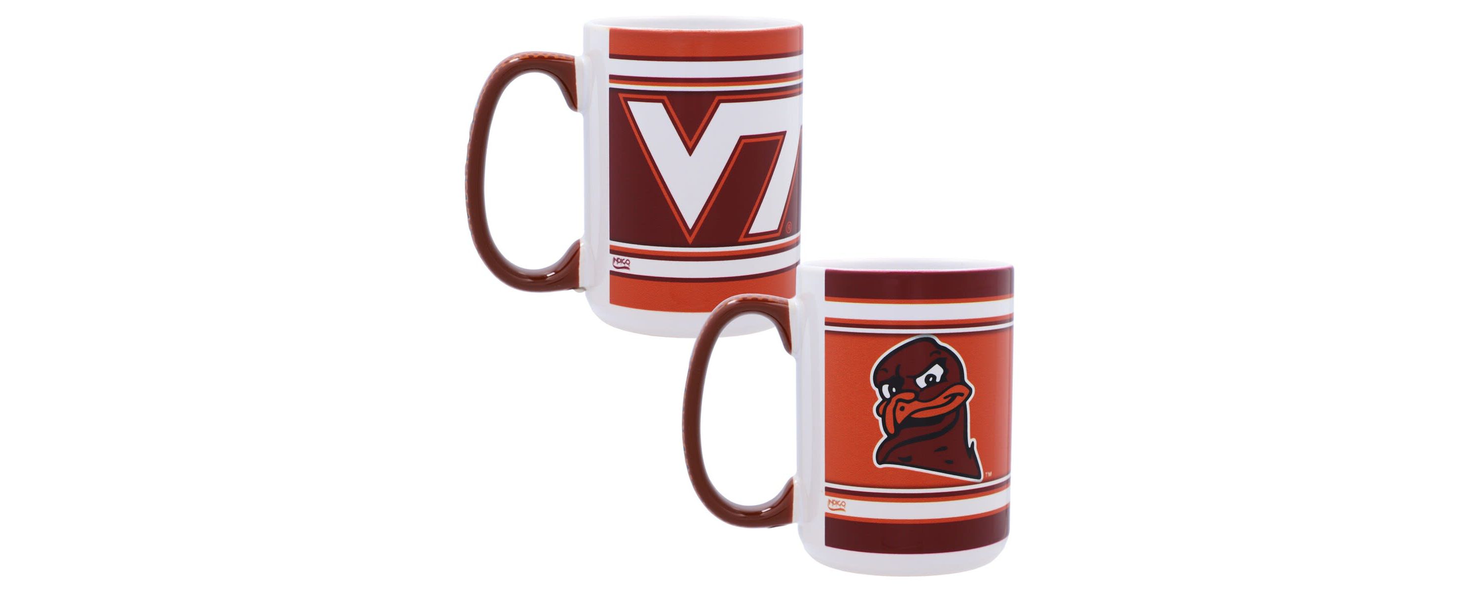 NCAA Virginia Tech Hokies 15oz. Home & Away 2-Pack Mug Set