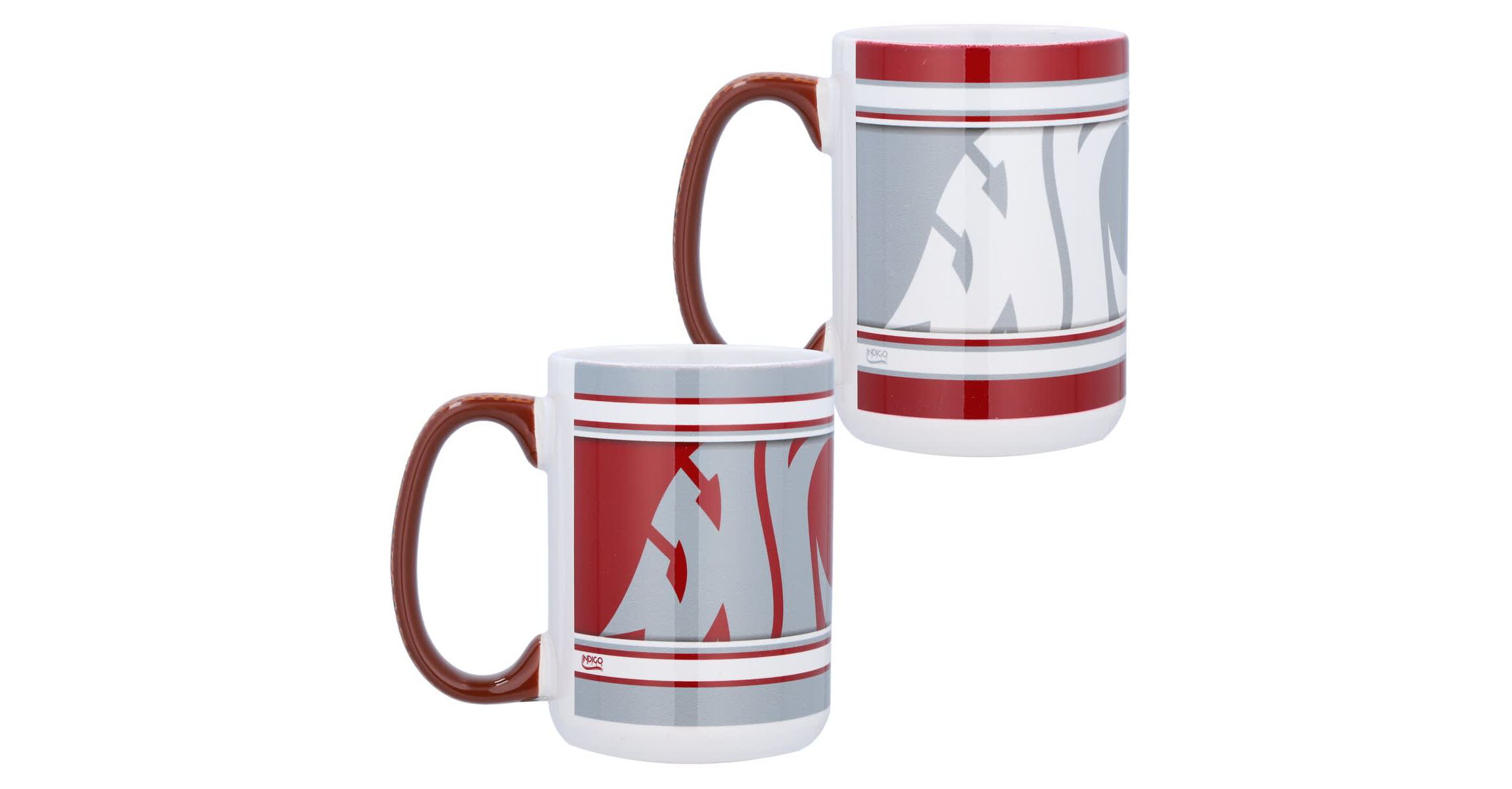 NCAA Washington State Cougars 15oz. Home & Away 2-Pack Mug Set