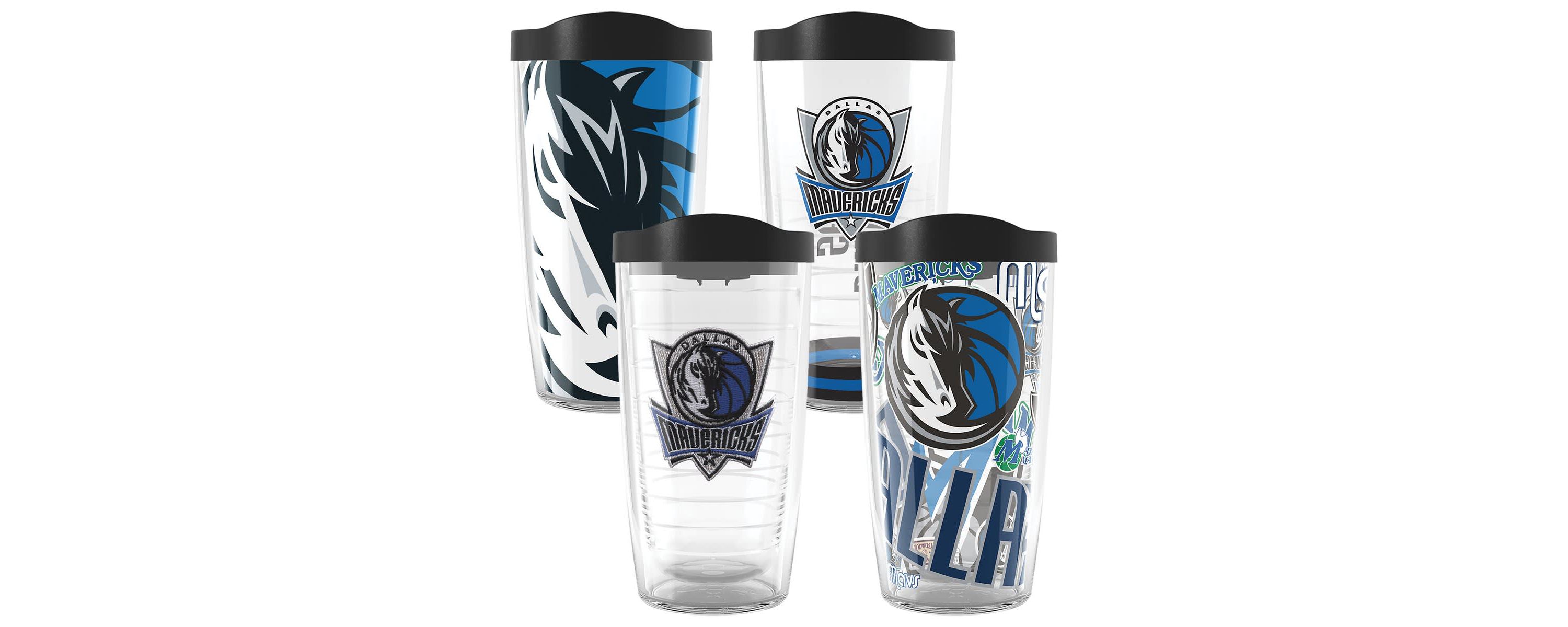 NBA Dallas Mavericks Four-Pack 16oz. Classic Tumbler Set