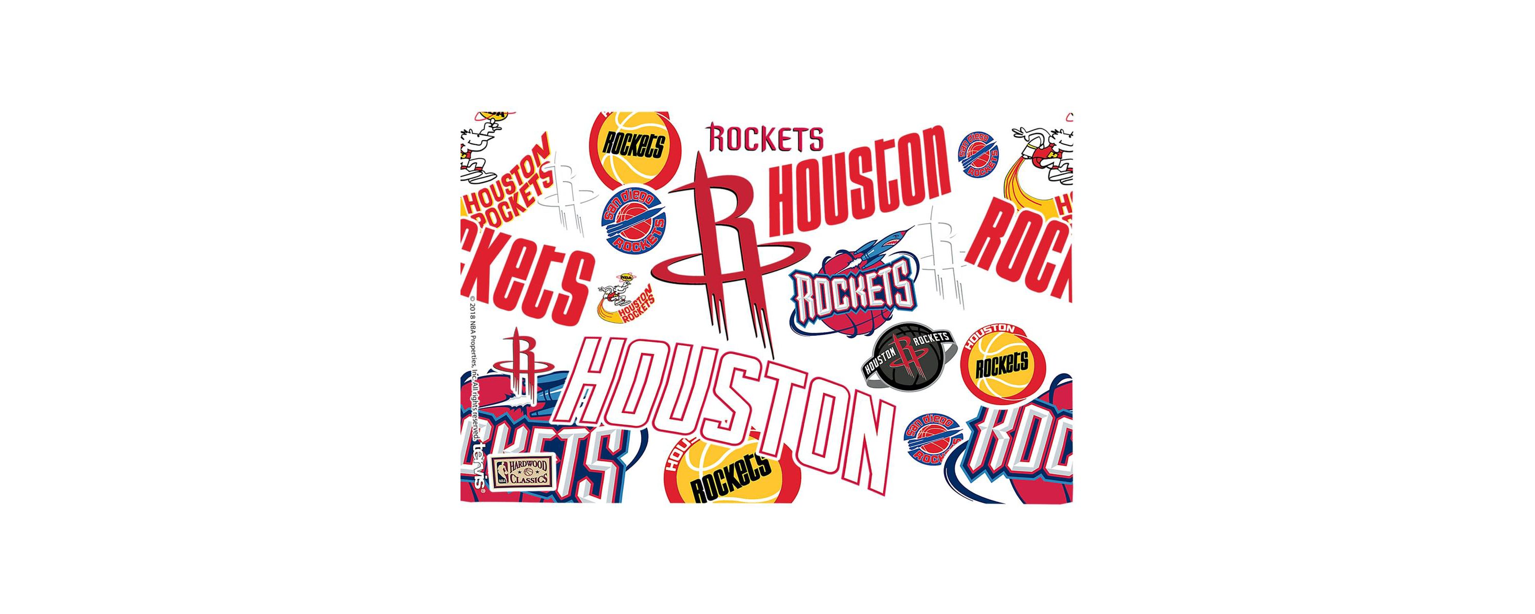 NBA Houston Rockets Four-Pack 16oz. Classic Tumbler Set