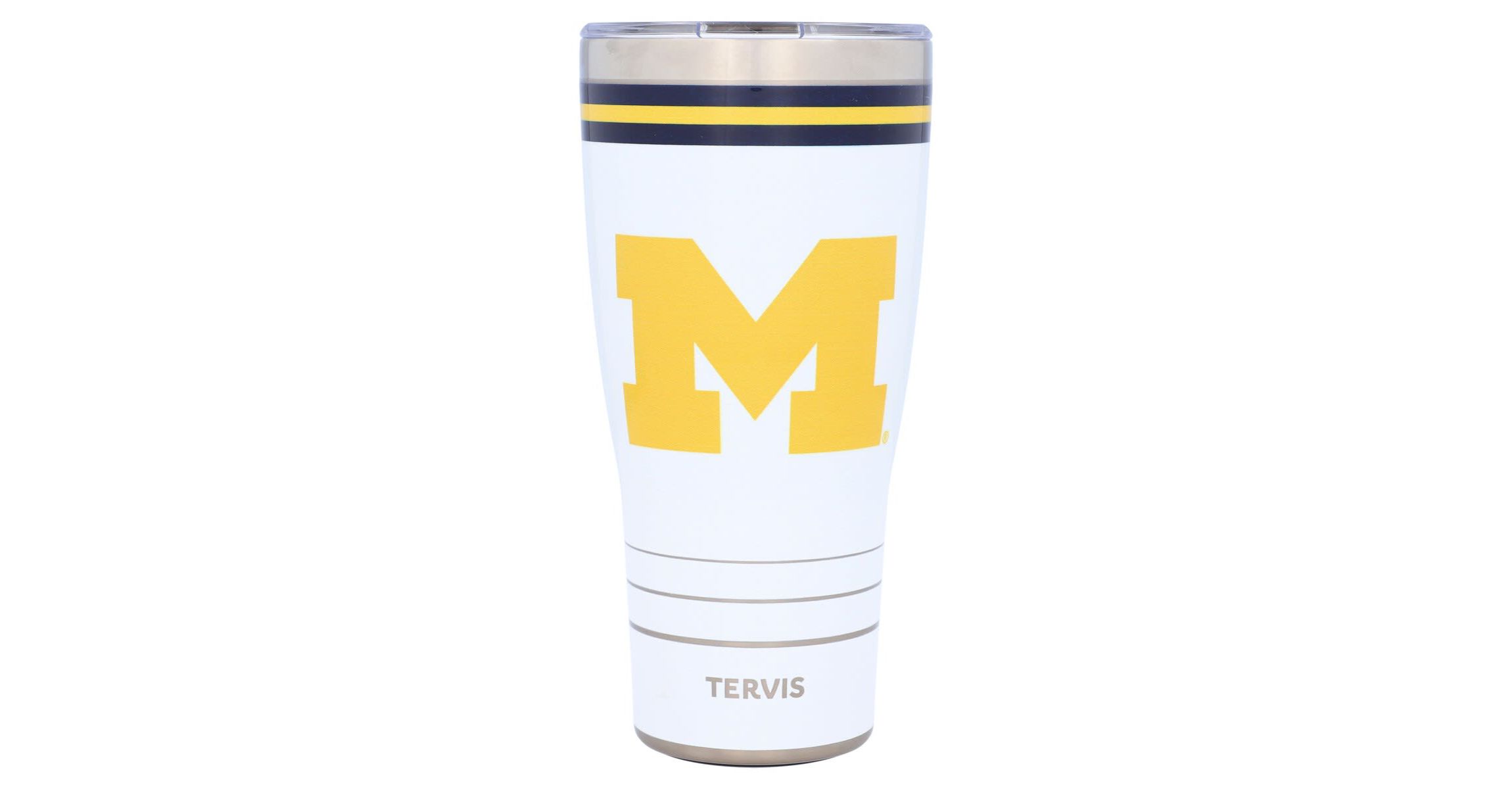 NCAA Michigan Wolverines 30oz. Arctic Stainless Tumbler
