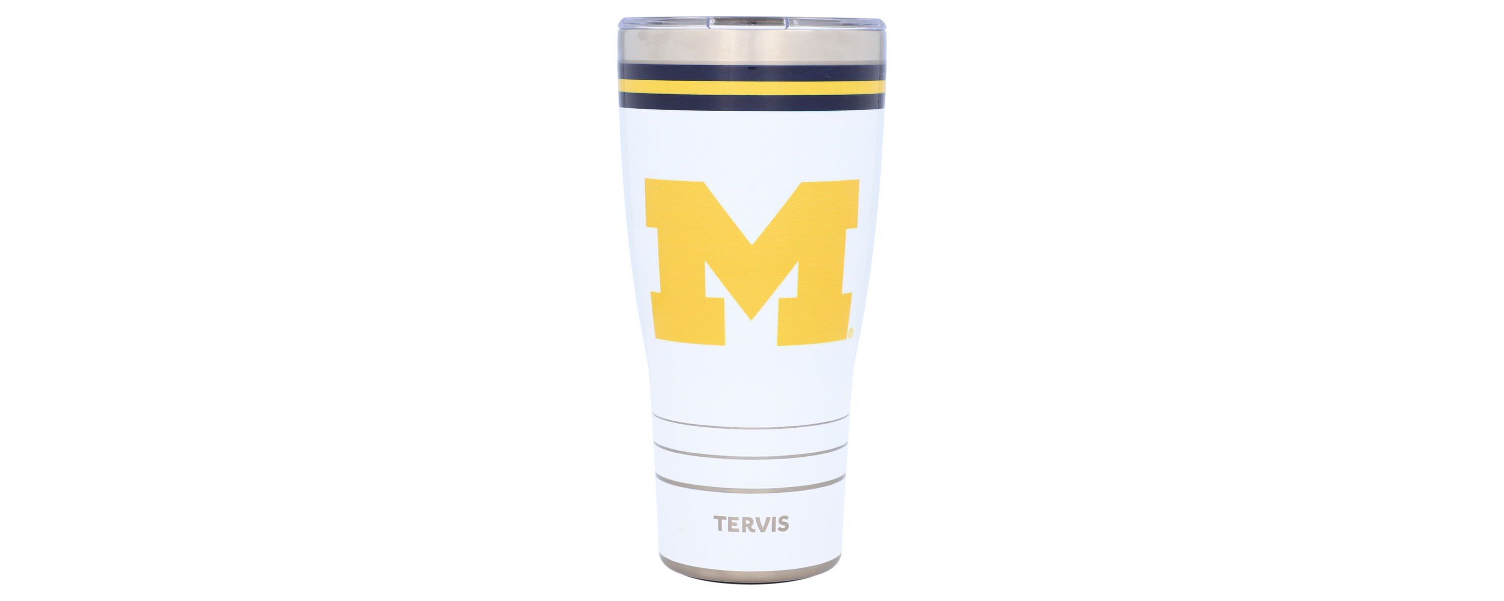 NCAA Michigan Wolverines 30oz. Arctic Stainless Tumbler