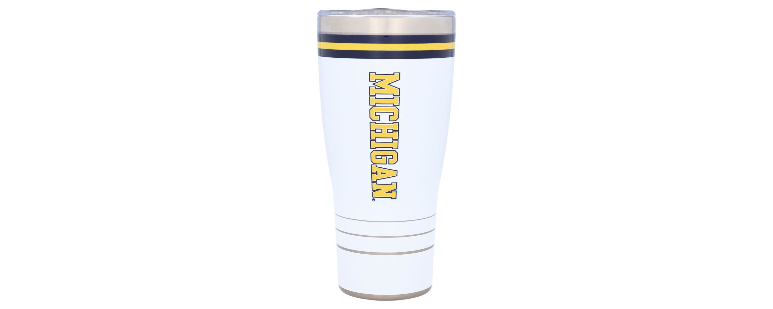 NCAA Michigan Wolverines 30oz. Arctic Stainless Tumbler