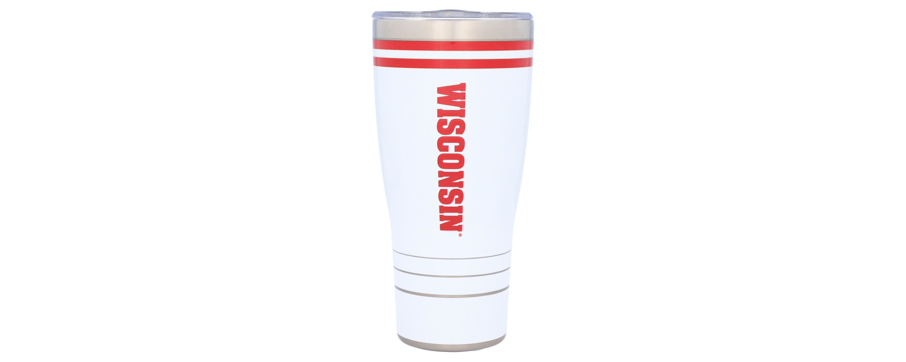 NCAA Wisconsin Badgers 30oz. Arctic Stainless Tumbler