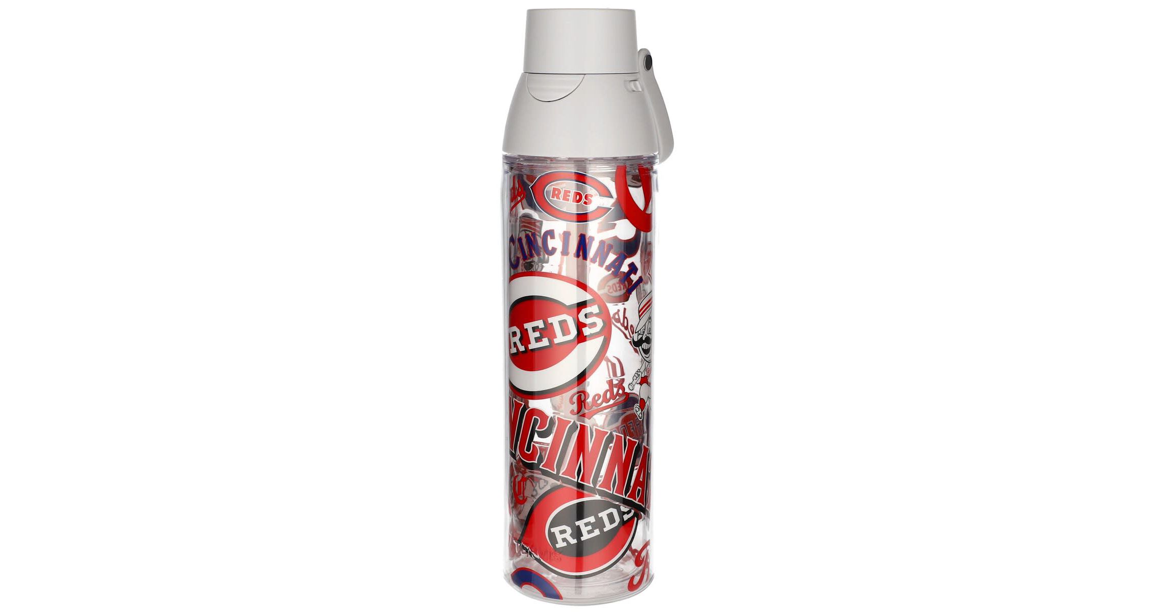 MLB Cincinnati Reds 24oz. Allover Venture Lite Water Bottle