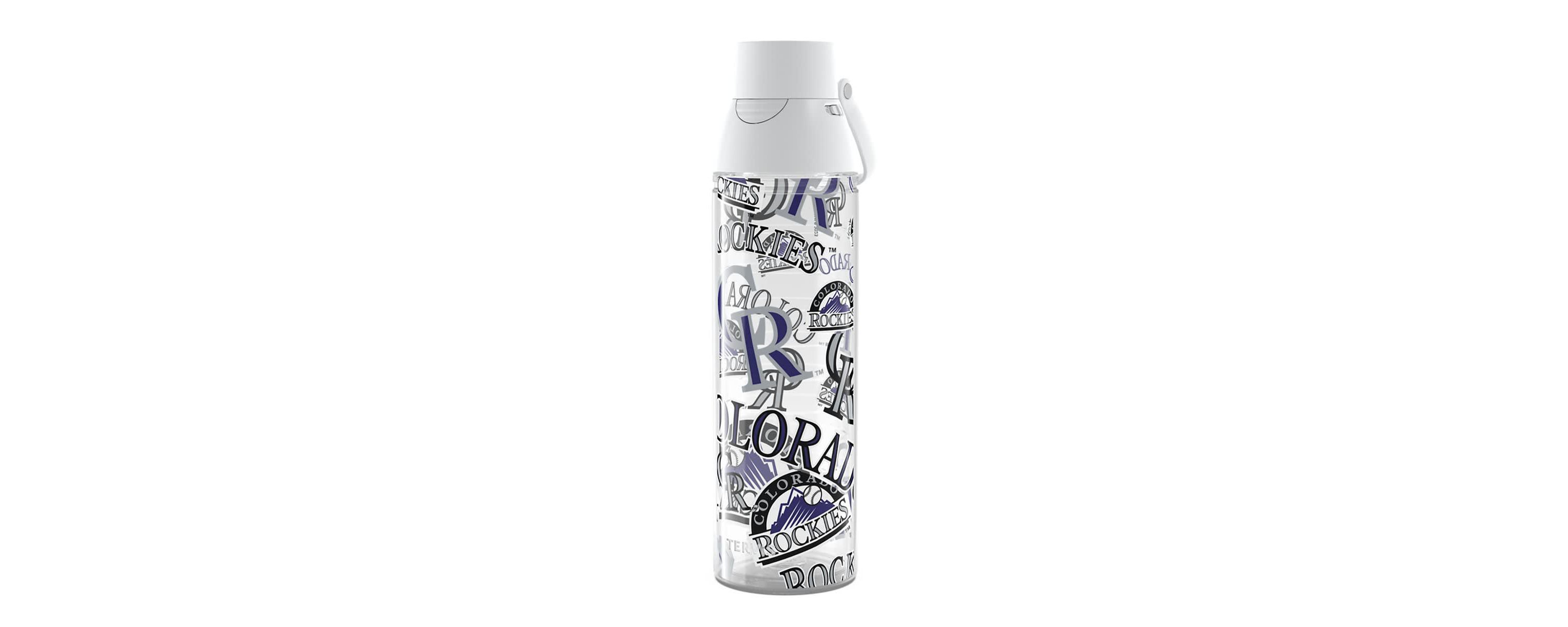 MLB Colorado Rockies 24oz. Allover Venture Lite Water Bottle