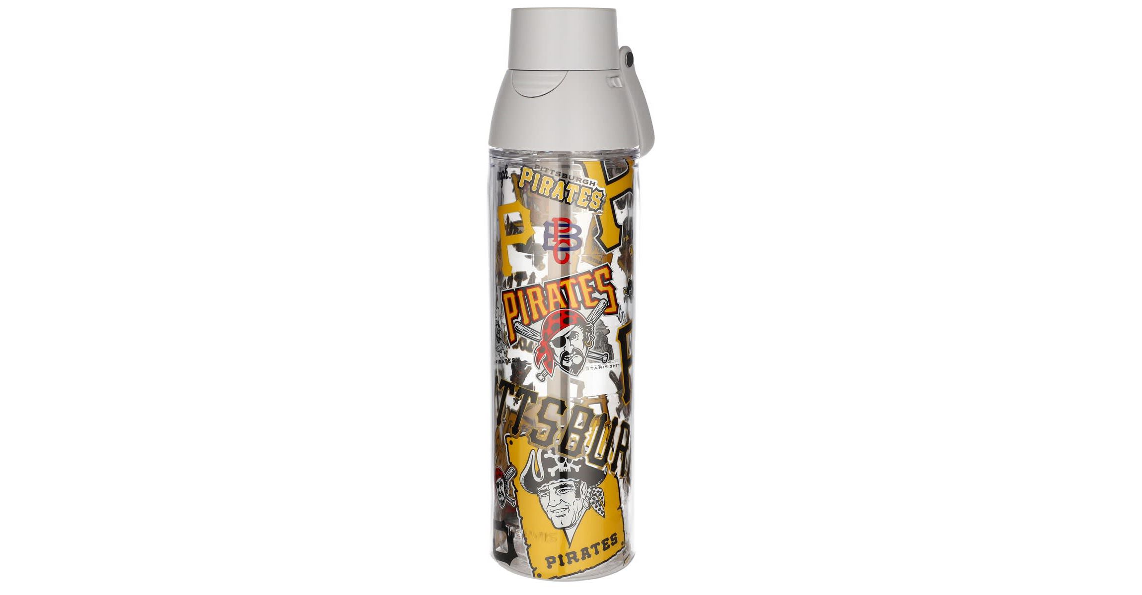 MLB Pittsburgh Pirates 24oz. Allover Venture Lite Water Bottle