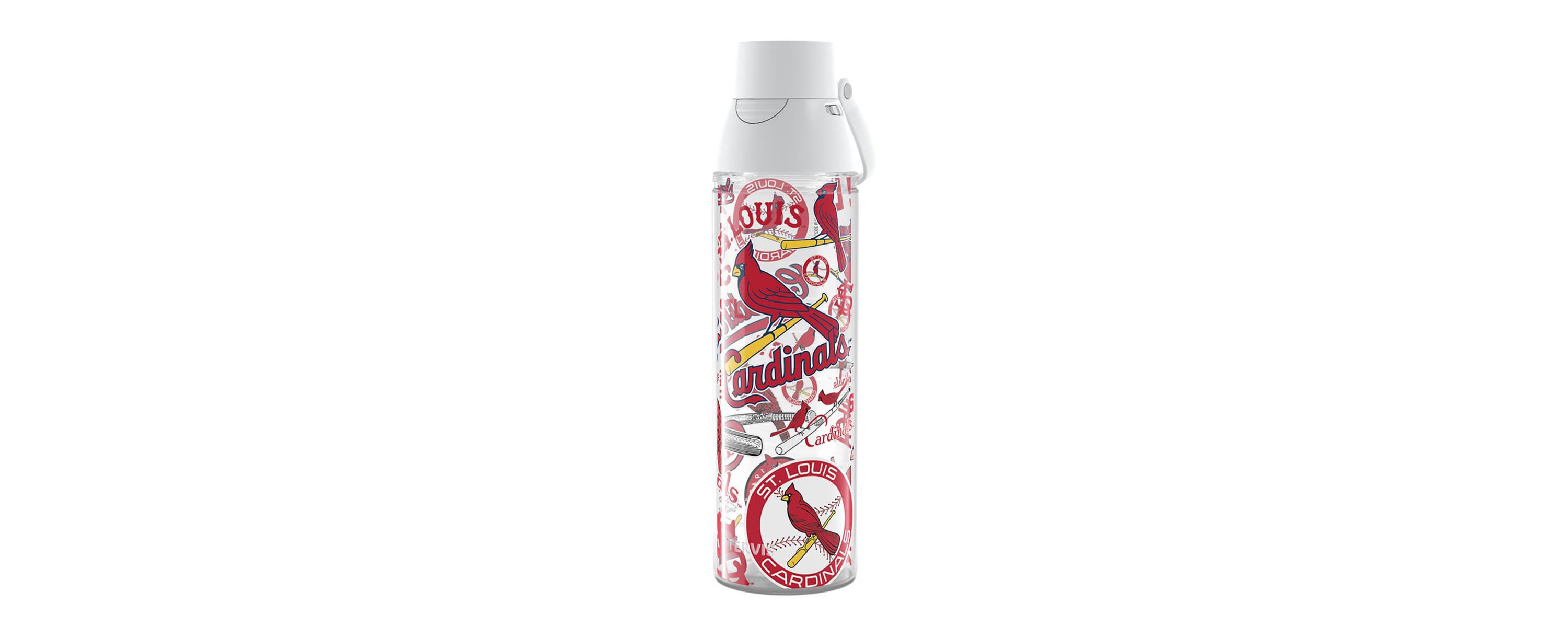 MLB St. Louis Cardinals 24oz. Allover Venture Lite Water Bottle