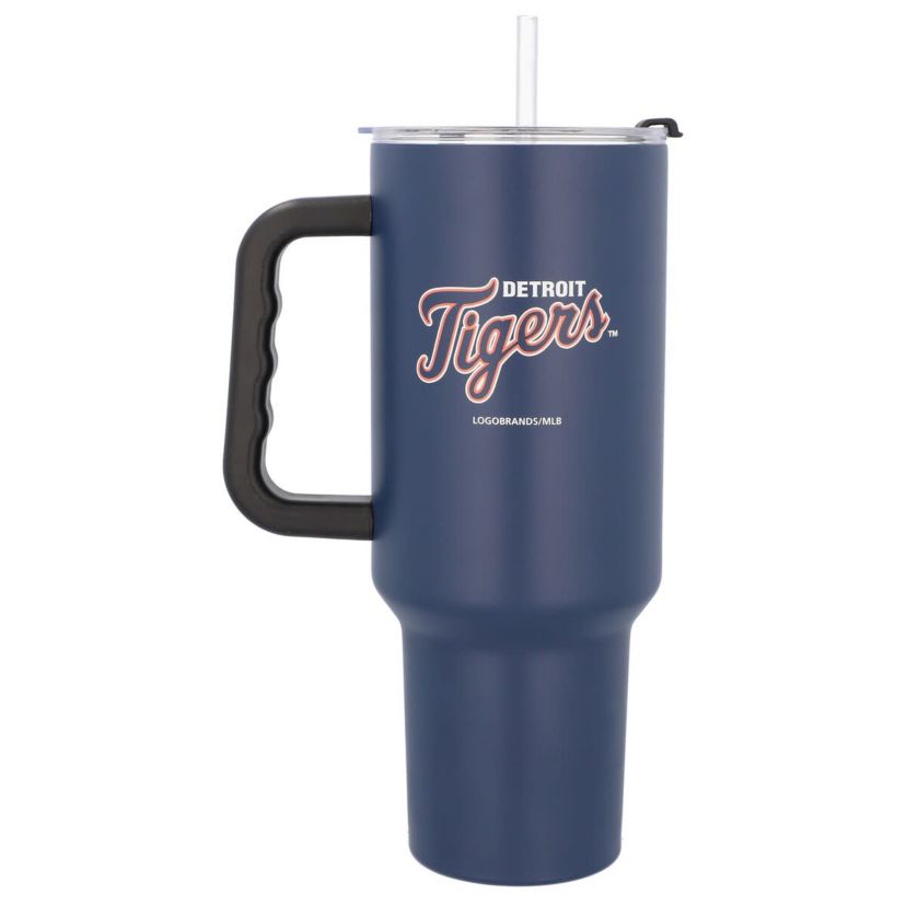 MLB Detroit Tigers 40oz. Travel Tumbler with Handle
