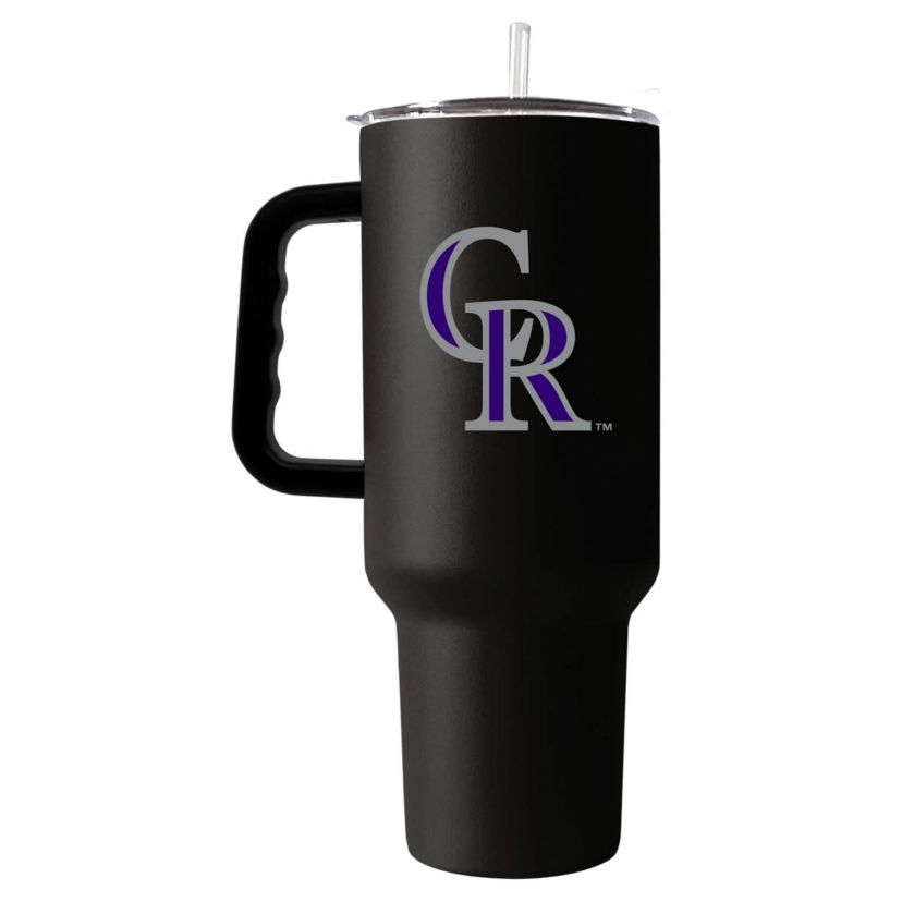 MLB Colorado Rockies 40oz. Travel Tumbler with Handle