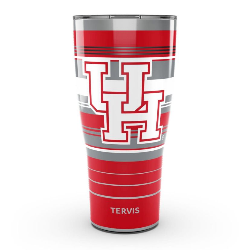 NCAA Houston Cougars 30oz. Hype Stripes Stainless Tumbler