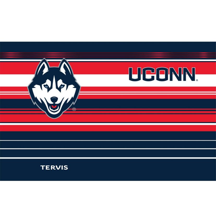 Connecticut Huskies NCAA UConn Huskies 30oz. Hype Stripes Stainless Tumbler