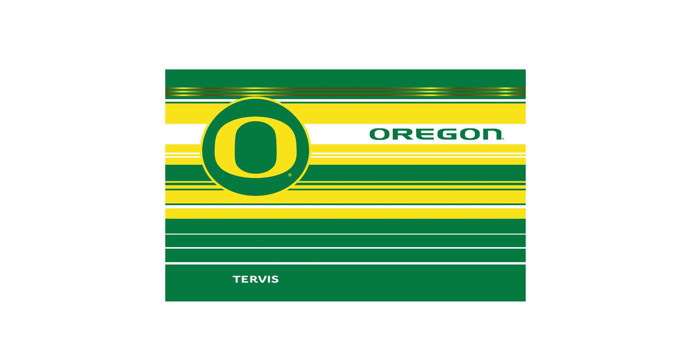 NCAA Oregon Ducks 30oz. Hype Stripes Stainless Tumbler