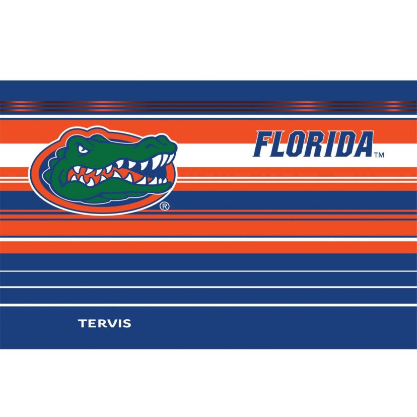 NCAA Florida Gators 30oz. Hype Stripes Stainless Tumbler