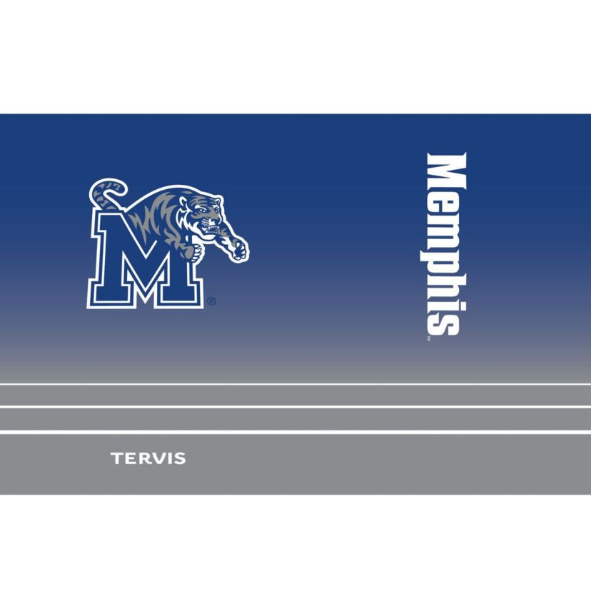 NCAA Memphis Tigers 30oz. Ombre Stainless Tumbler