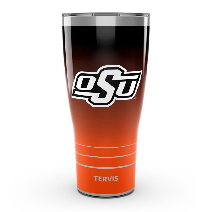 NCAA Oklahoma State Cowboys 30oz. Ombre Stainless Tumbler
