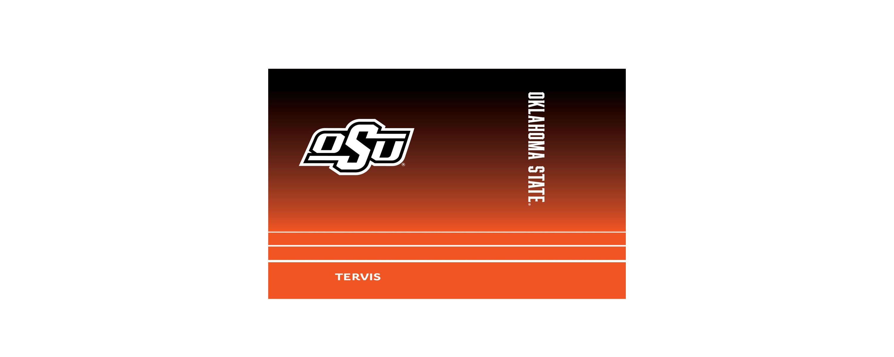 NCAA Oklahoma State Cowboys 30oz. Ombre Stainless Tumbler