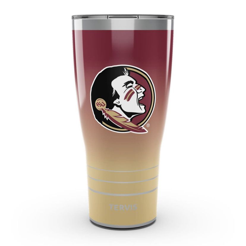 NCAA Florida State Seminoles 30oz. Ombre Stainless Tumbler