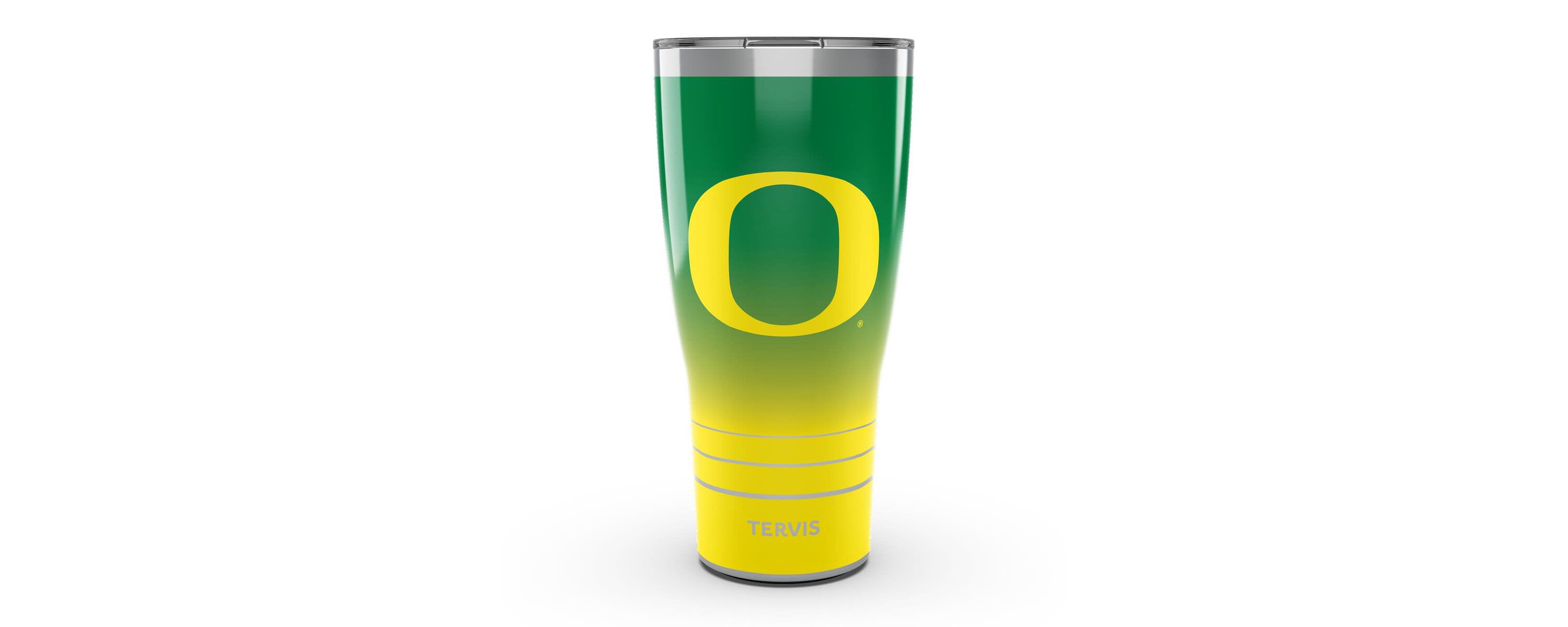 NCAA Oregon Ducks 30oz. Ombre Stainless Tumbler