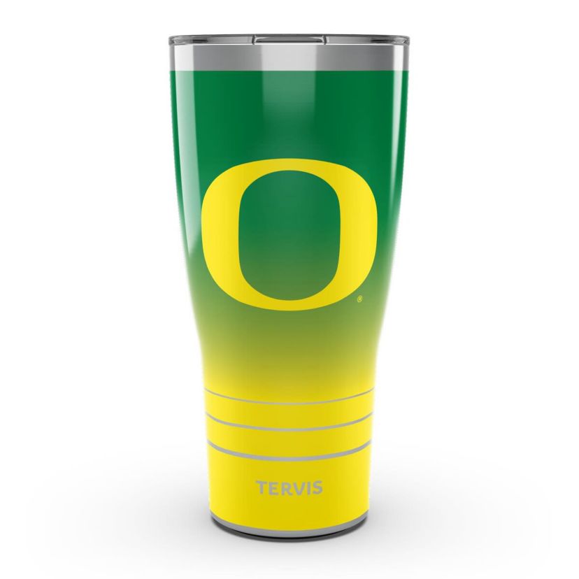 NCAA Oregon Ducks 30oz. Ombre Stainless Tumbler