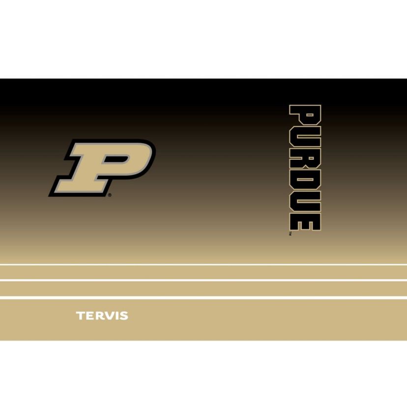 NCAA Purdue Boilermakers 30oz. Ombre Stainless Tumbler