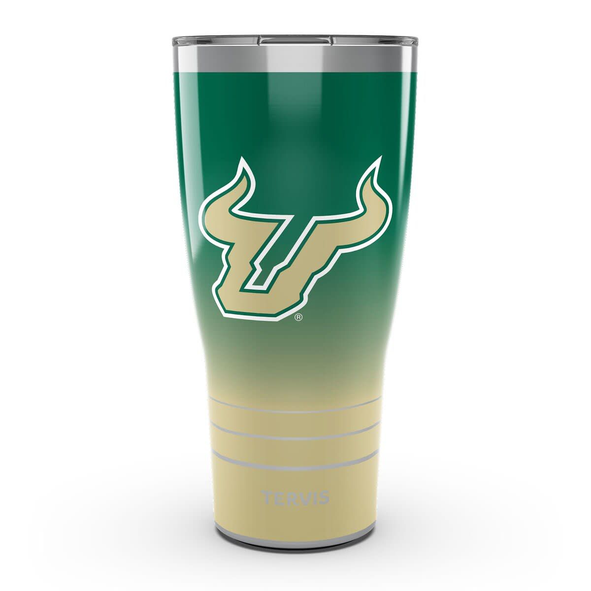NCAA South Florida Bulls 30oz. Ombre Stainless Tumbler