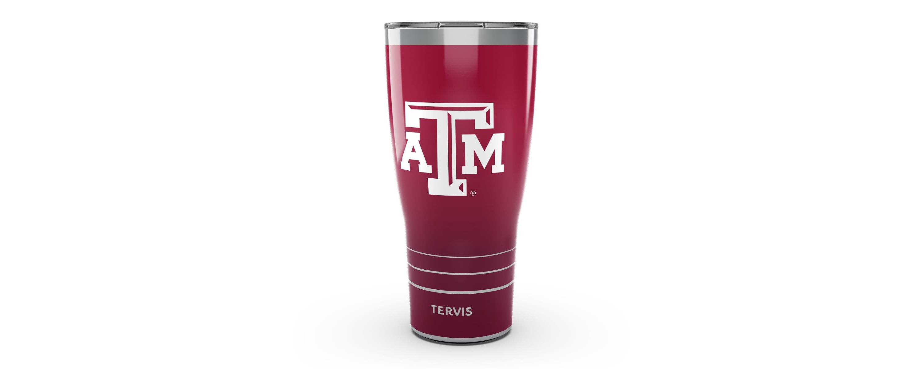 NCAA Texas A&M Aggies 30oz. Ombre Stainless Tumbler