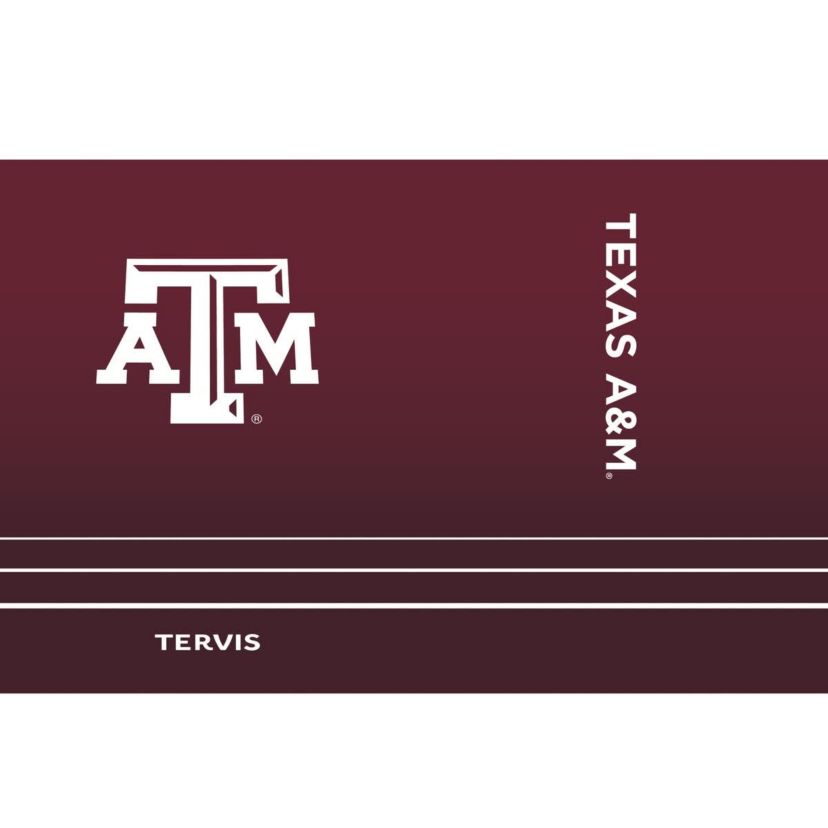 NCAA Texas A&M Aggies 30oz. Ombre Stainless Tumbler