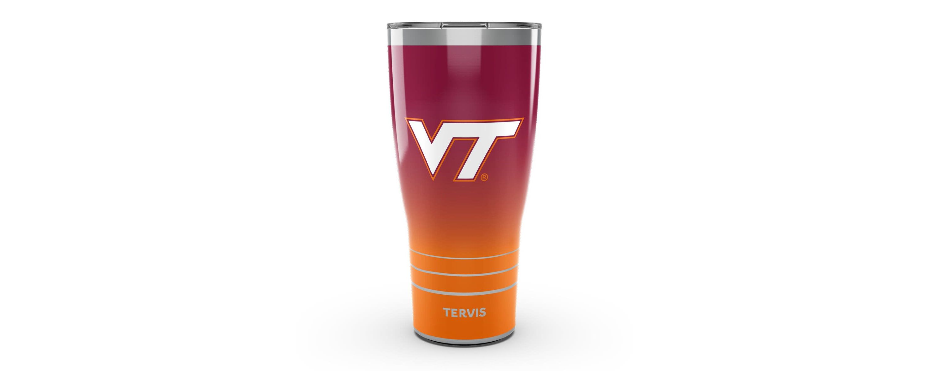 NCAA Virginia Tech Hokies 30oz. Ombre Stainless Tumbler