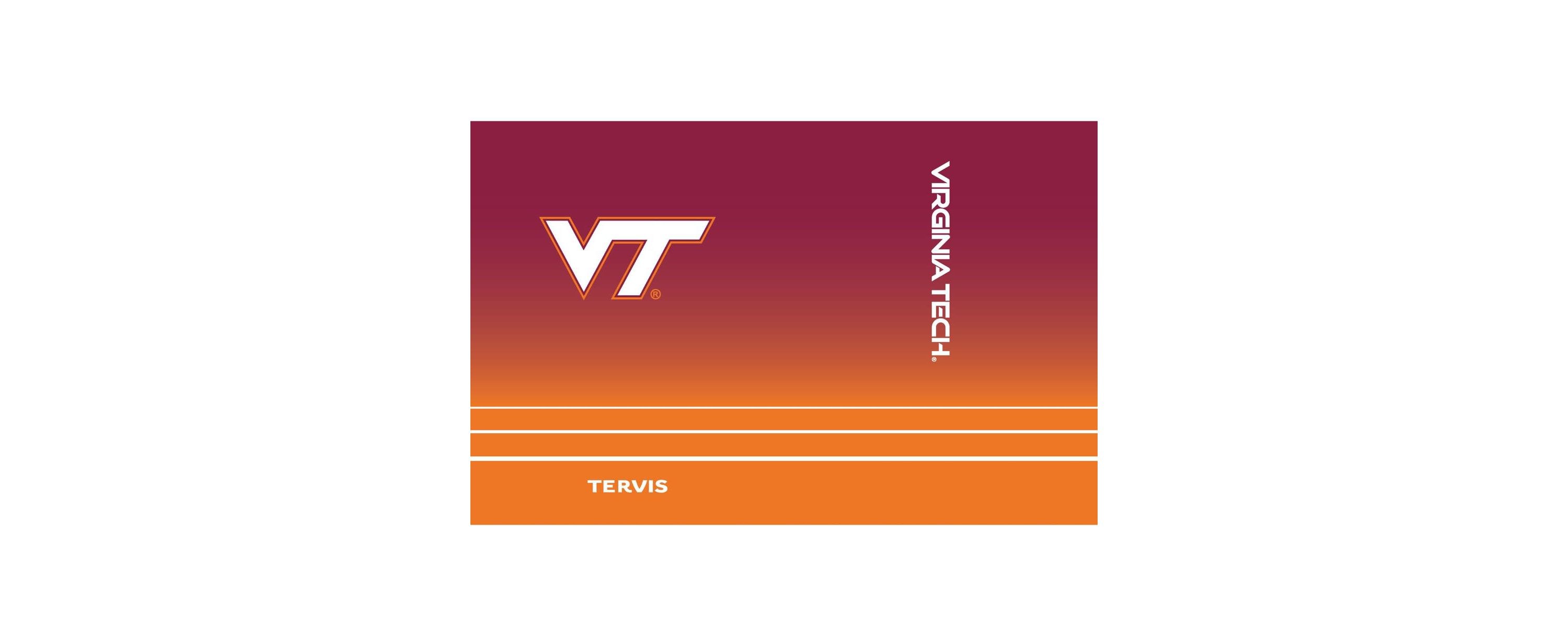 NCAA Virginia Tech Hokies 30oz. Ombre Stainless Tumbler