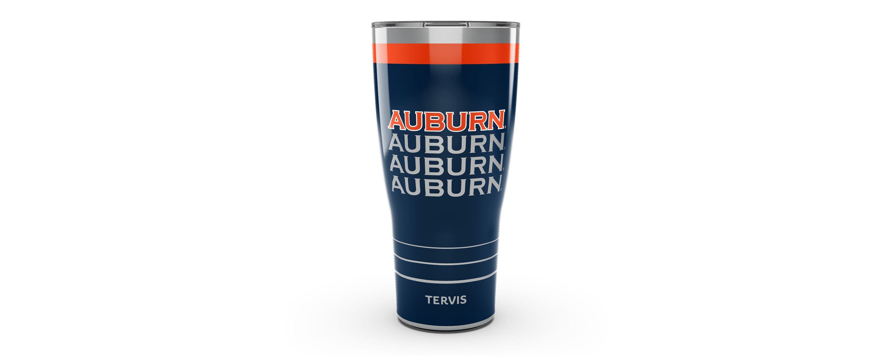 NCAA Auburn Tigers 30oz. Reverb Stainless Tumbler