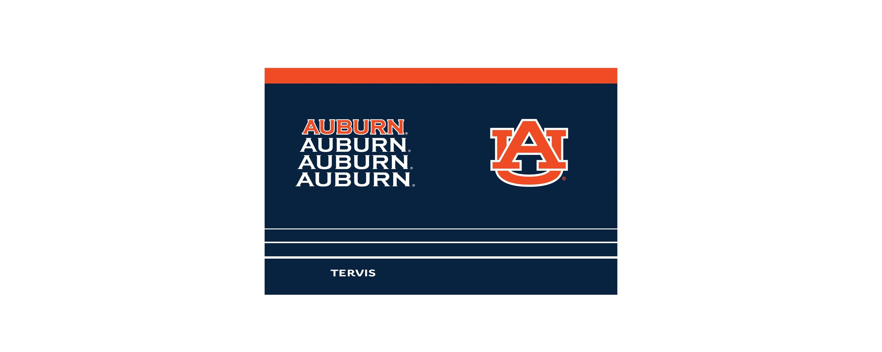 NCAA Auburn Tigers 30oz. Reverb Stainless Tumbler