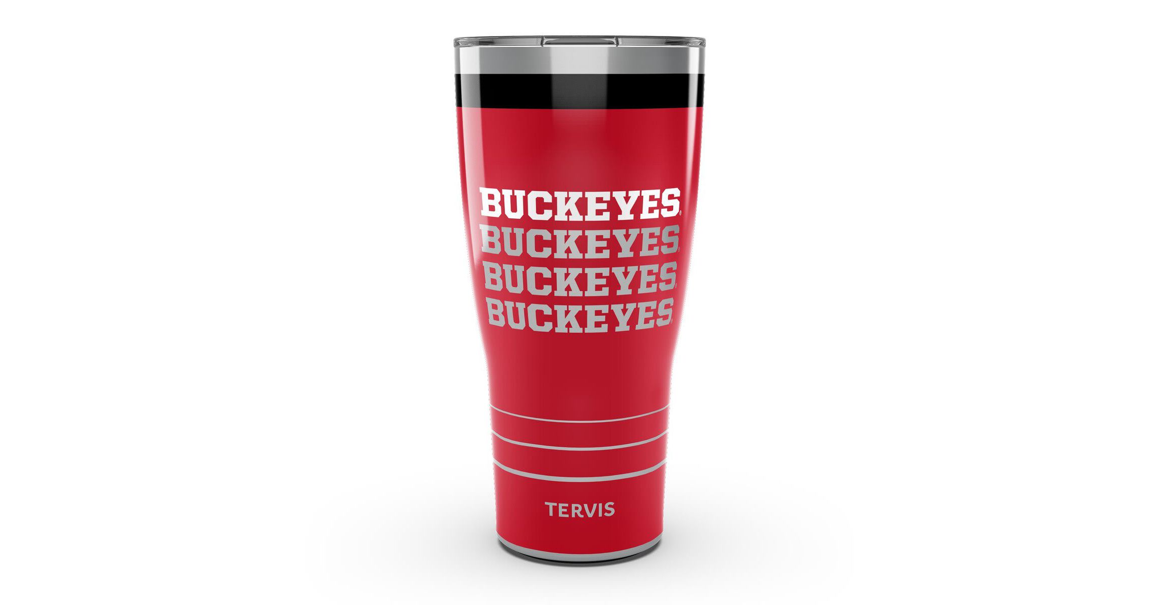 NCAA Ohio State Buckeyes 30oz. Reverb Stainless Tumbler