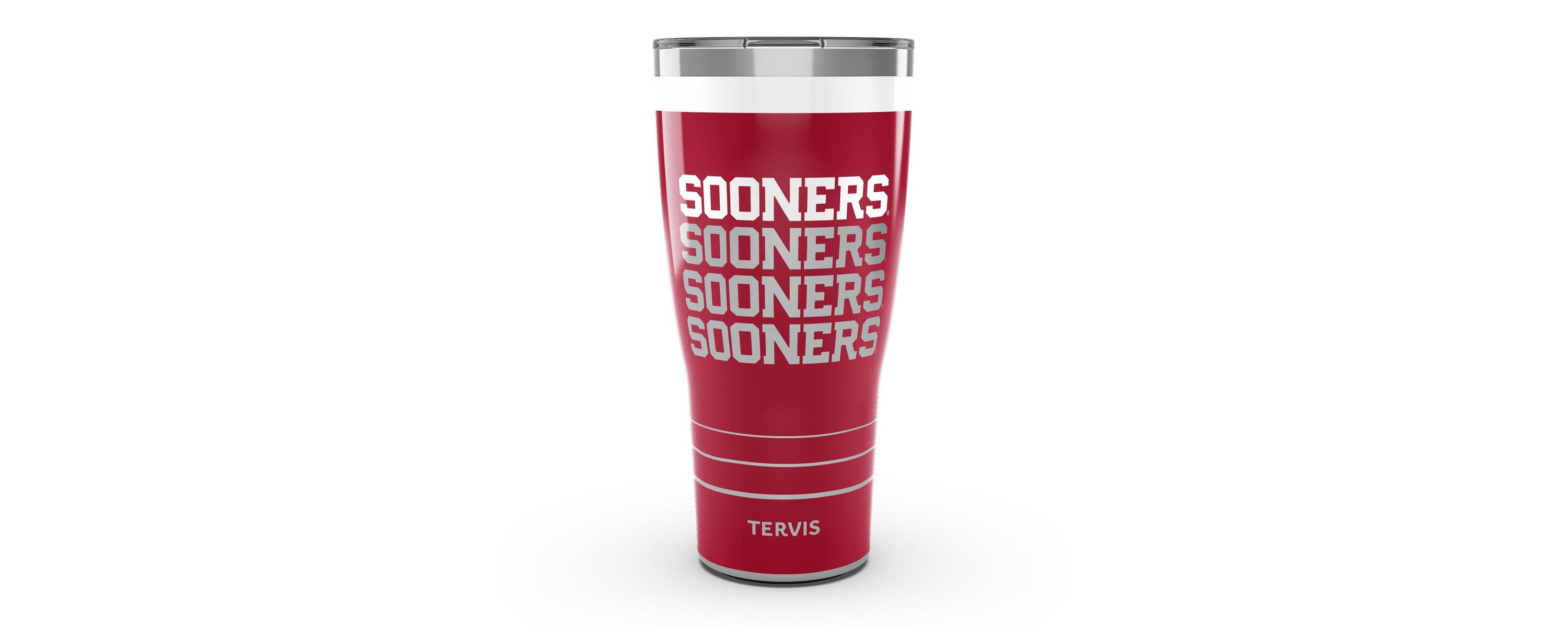 NCAA Oklahoma Sooners 30oz. Reverb Stainless Tumbler